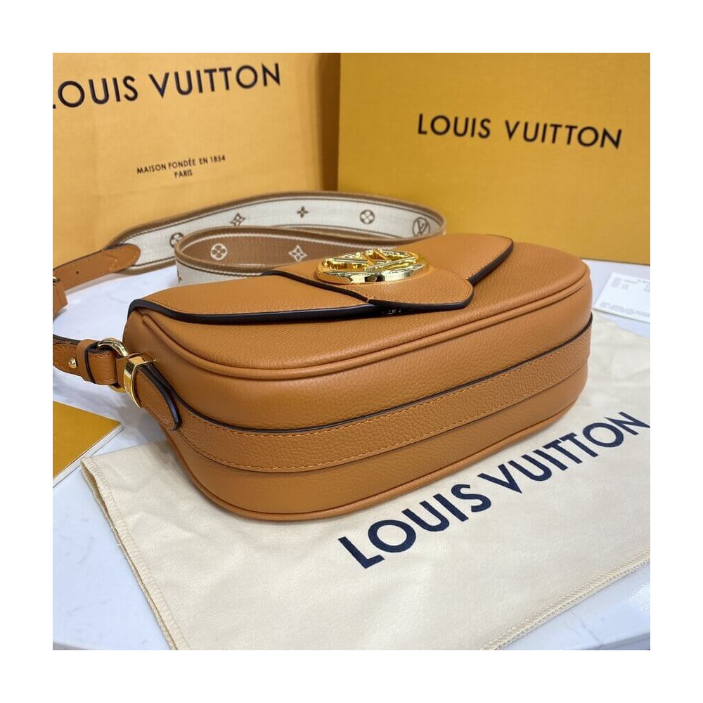 Louis Vuitton LV Pont 9 Soft MM M58968 Sienne Doree