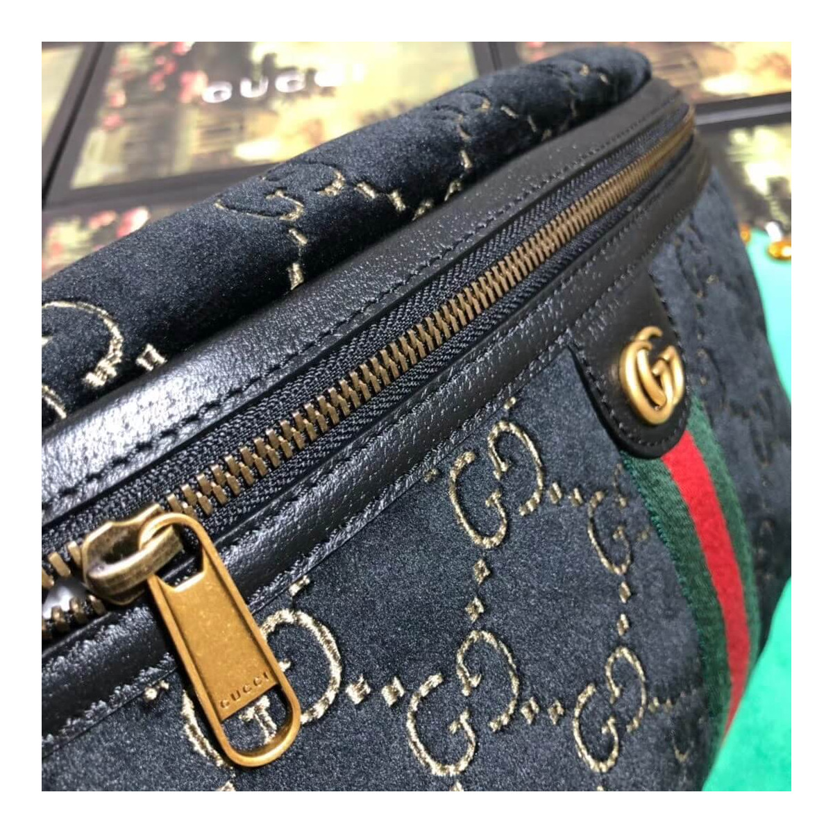 Gucci GG Velvet Belt Bag 574968