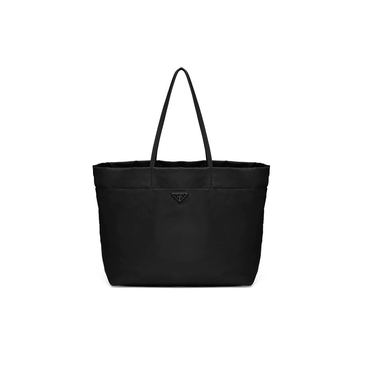 Prada Re-Nylon and Saffiano Leather Tote Bag 1BG107