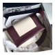 Celine Frame Medium Shoulder Bag 180263 Burgundy/White