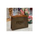 Fendi Peekaboo X Tote in Green Canvas 8BH374