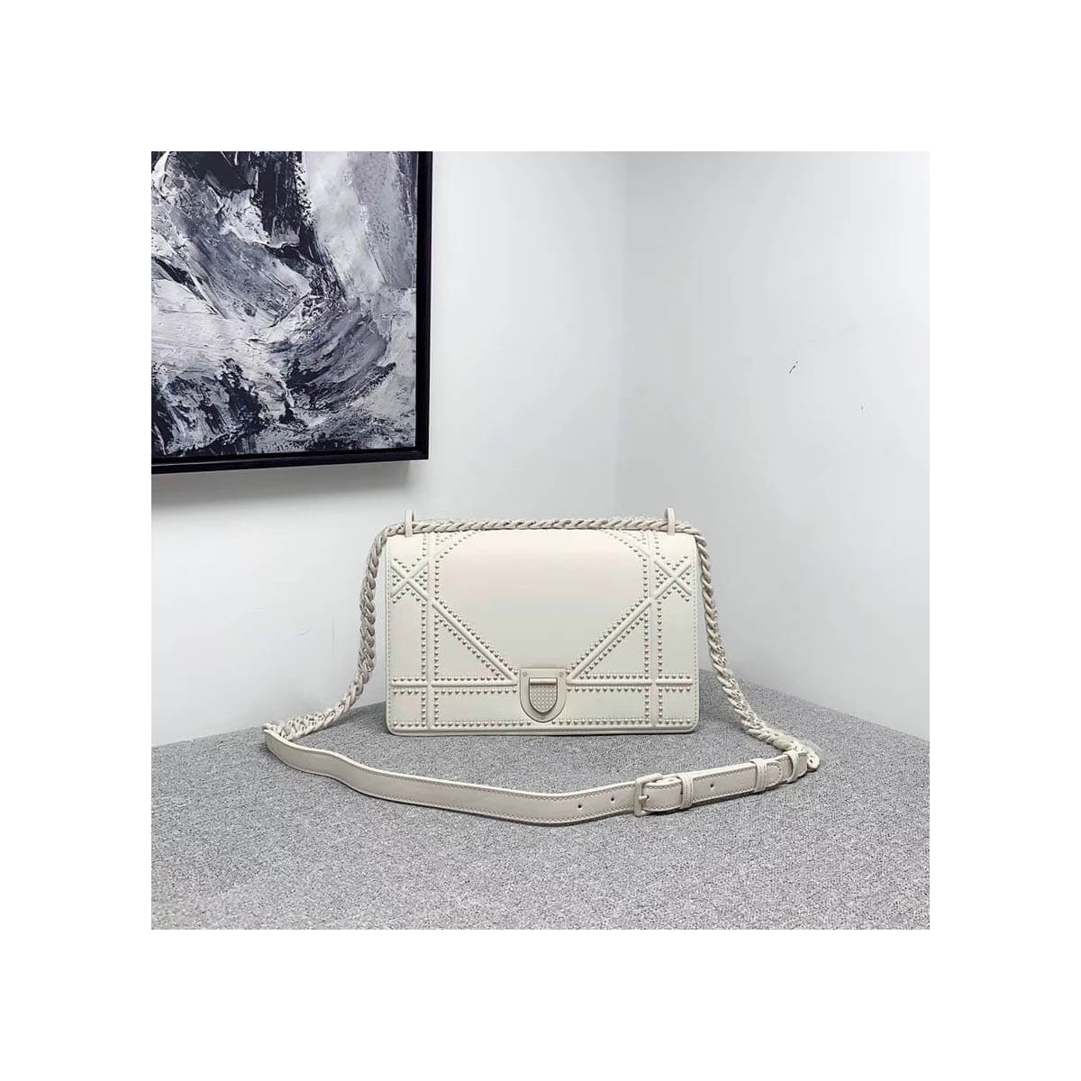 Christian Dior Calfskin Diorama Ultra Bag M0422