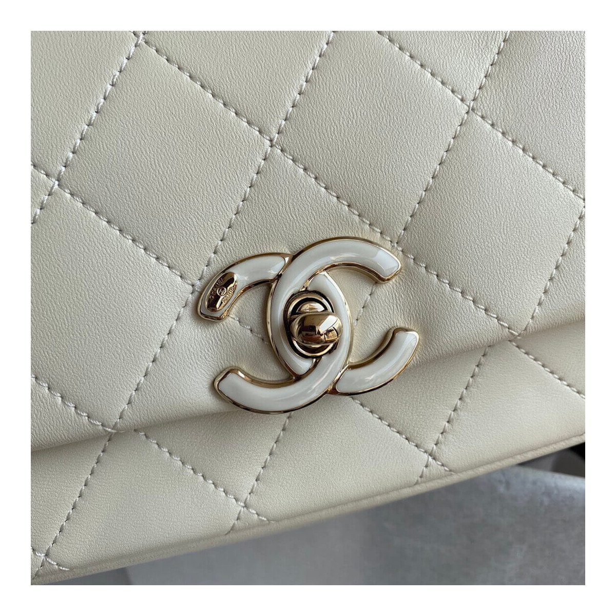 Chanel Lambskin Large Flap Bag AS2319