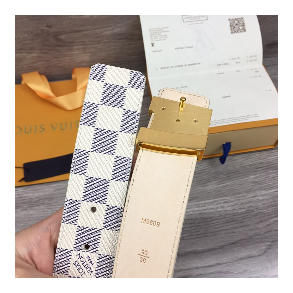 Louis Vuitton Initiales 40mm Belt M9609