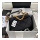 Chanel 19 Large Velvet Flap Bag AS1161