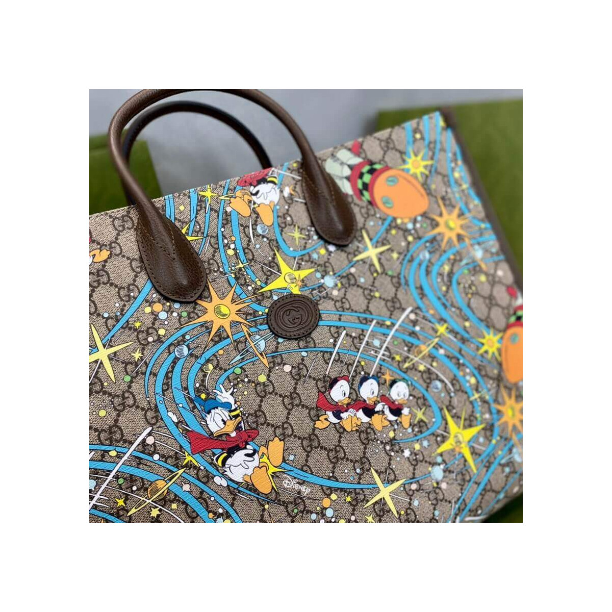 Disney x Gucci Donald Duck Tote Bag 650037