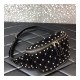 Valentino Garavani Velvet Rockstud Spike Belt Bag 0620R