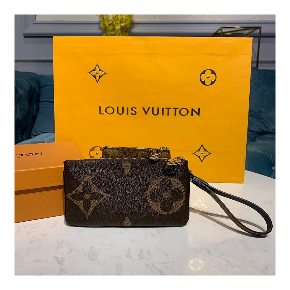 Louis Vuitton Trio Pouch M68756