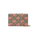 Gucci GG Apple Print Chain Card Case Wallet 634275