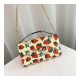 Gucci Zumi Strawberry Print Small Shoulder Bag 572375