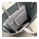 Celine Small Cabas In Grained Calfskin 189813 Light Gren/Grey