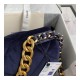 Chanel 19 Large Velvet Flap Bag AS1161