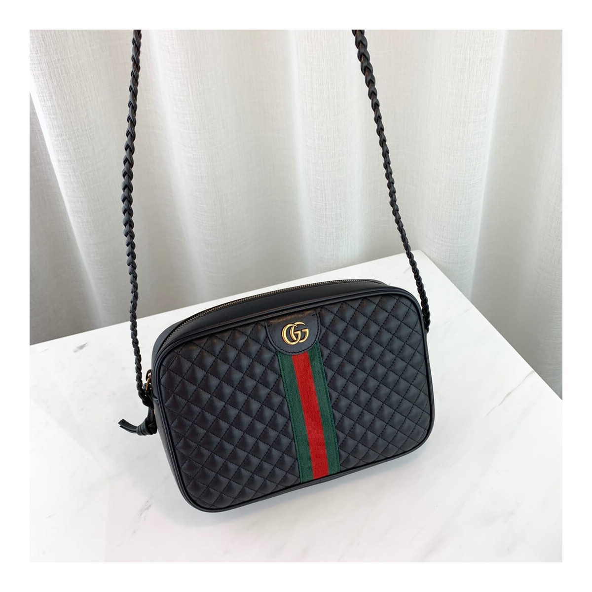 Gucci Quilted Leather Small Shoulder Bag 541051