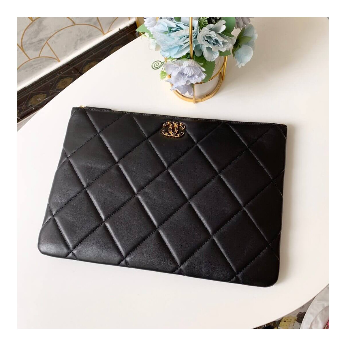 Chanel Larger Zip Pouch 31531-1