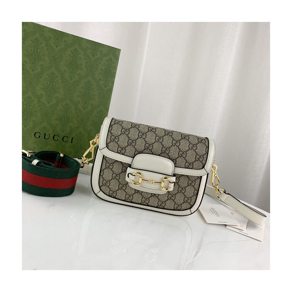 Gucci Horsebit 1955 Mini Bag in GG Supreme 658574