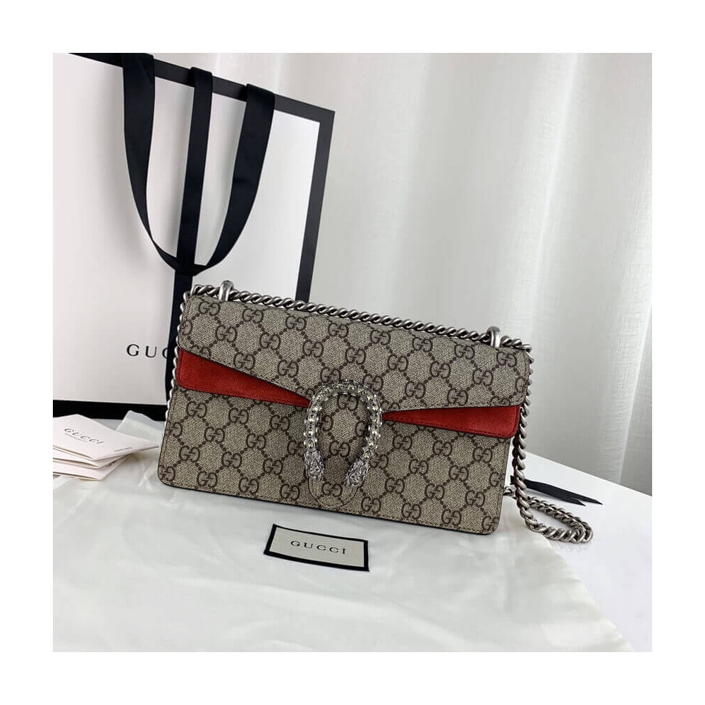 Gucci Dionysus GG Canvas Small Shoulder Bag 499623