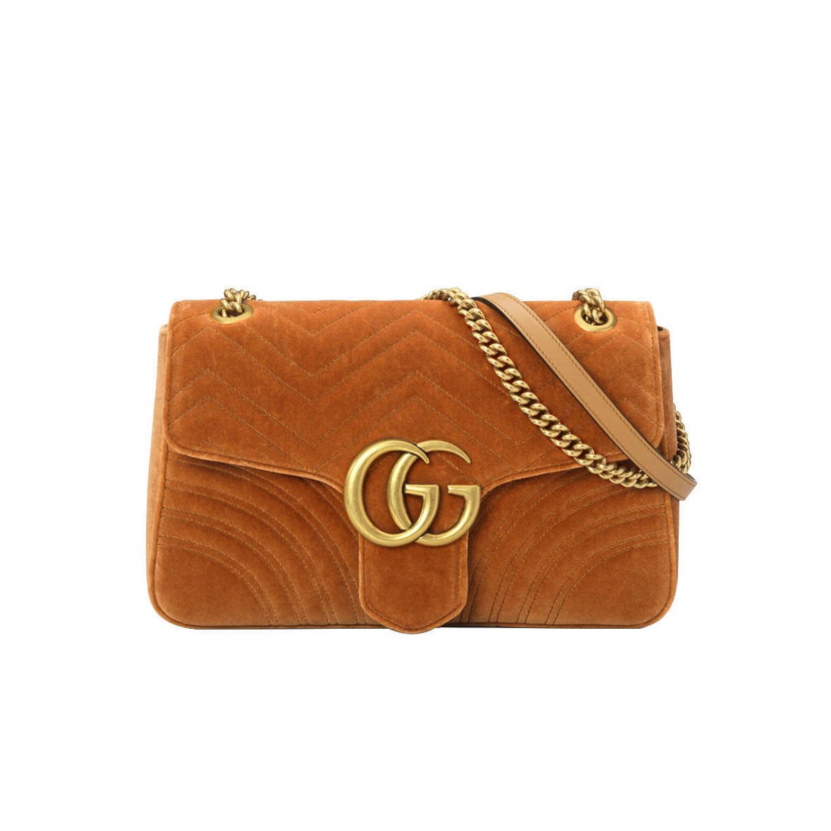 Gucci GG Marmont Medium Velvet Shoulder Bag 443496