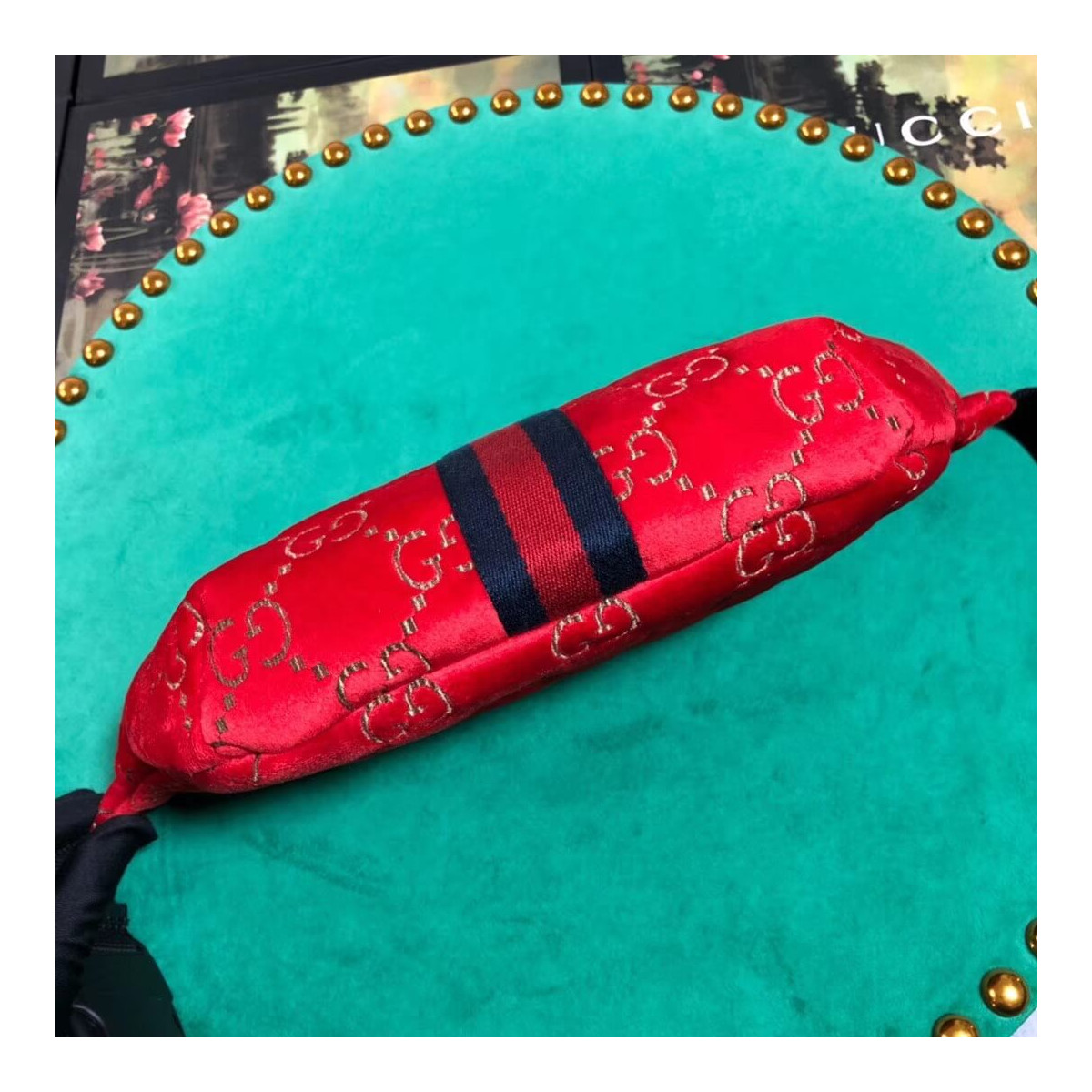 Gucci GG Velvet Belt Bag 574968