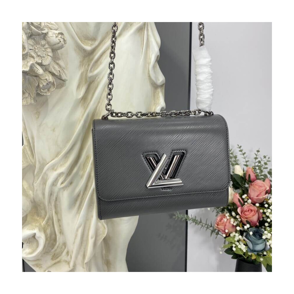 Louis Vuitton Epi Leather Twist MM M56530 Gray