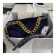 Chanel 19 Large Velvet Flap Bag AS1161