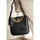 Chanel Hobo Handbag Calfskin Black AS2844