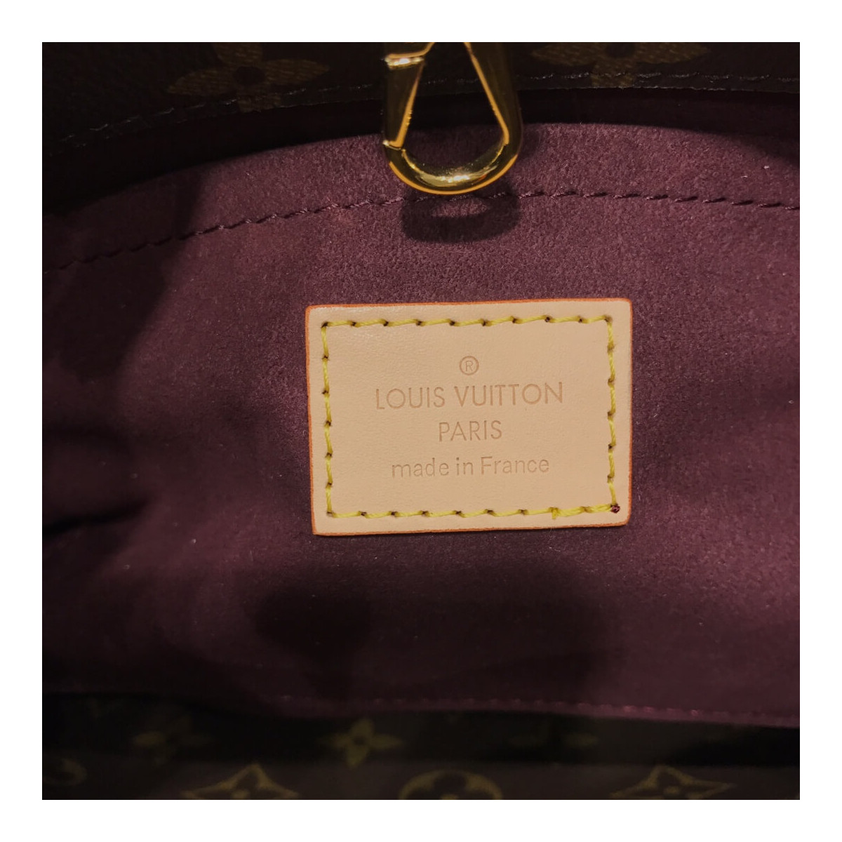 Louis Vuitton Monogram Canvas Montaigne BB M41055