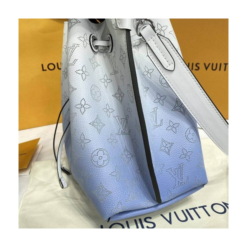 Louis Vuitton Muria Bag Gradient Blue Mahina Leather M57853