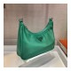 Prada Nylon And Crocodile Hobo Shoulder Bag 1BC204