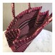 Dior Oblique Embroidered Velvet Book Tote M1286Z