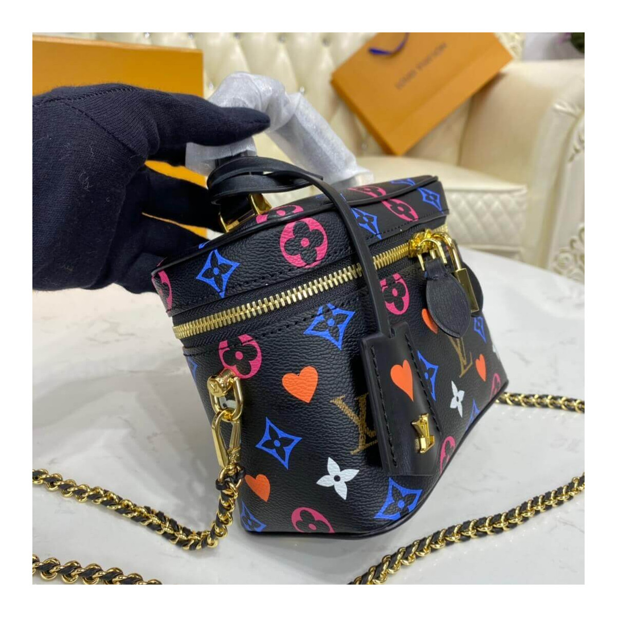 Louis Vuitton Game On Vanity PM Bag M57482 M57458