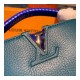 Louis Vuitton Taurillon And Python Leather Capucines Mini N97075