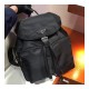 Prada Nylon and Saffiano Leather Backpack 1BZ005