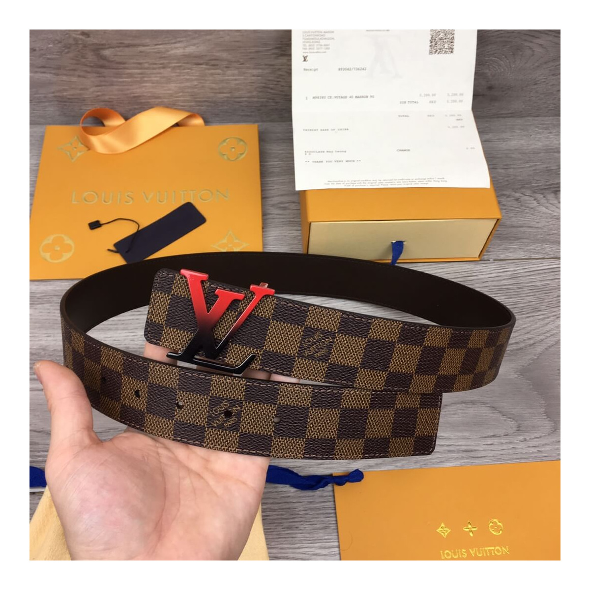 Louis Vuitton Sunset 40mm Reversible Belt M0226