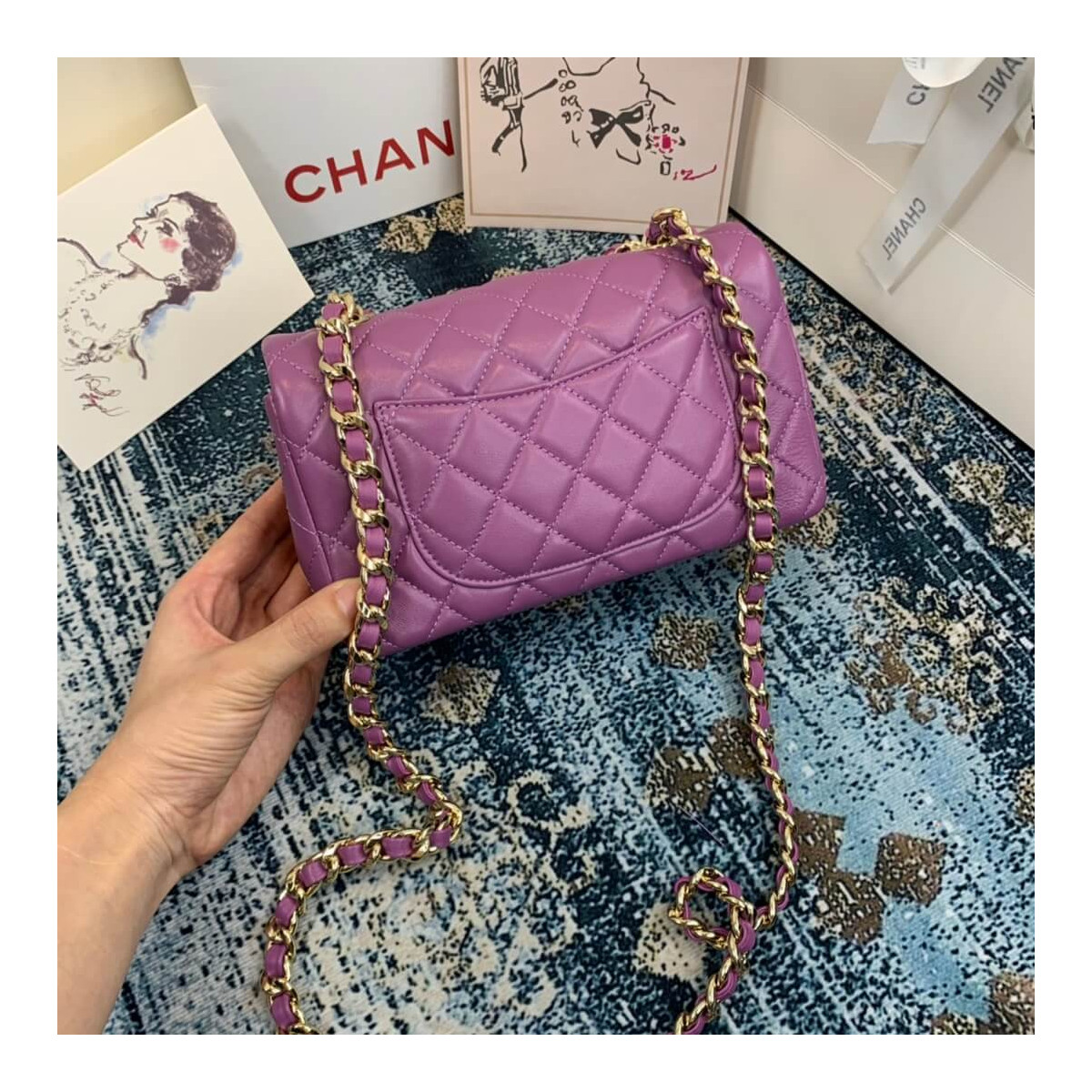 Chanel Lambskin Flap Bag AS2326