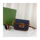 Gucci Horsebit 1955 Denim Mini Bag 658574