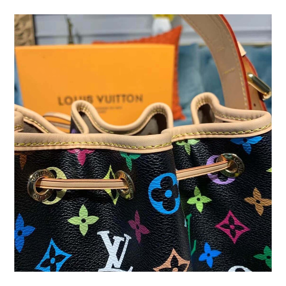 Louis Vuitton Monogram Multicolore Noe M42229