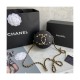 Chanel Studded CC Detail Round Bag AS1180