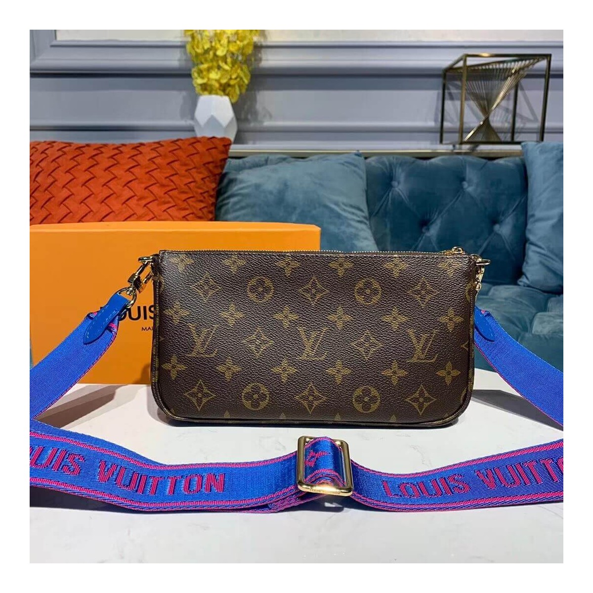 Louis Vuitton Monogram Canvas Multi Pochette Accessoires M44813 M44840