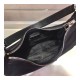 Prada Nylon And Crocodile Hobo Shoulder Bag 1BC204