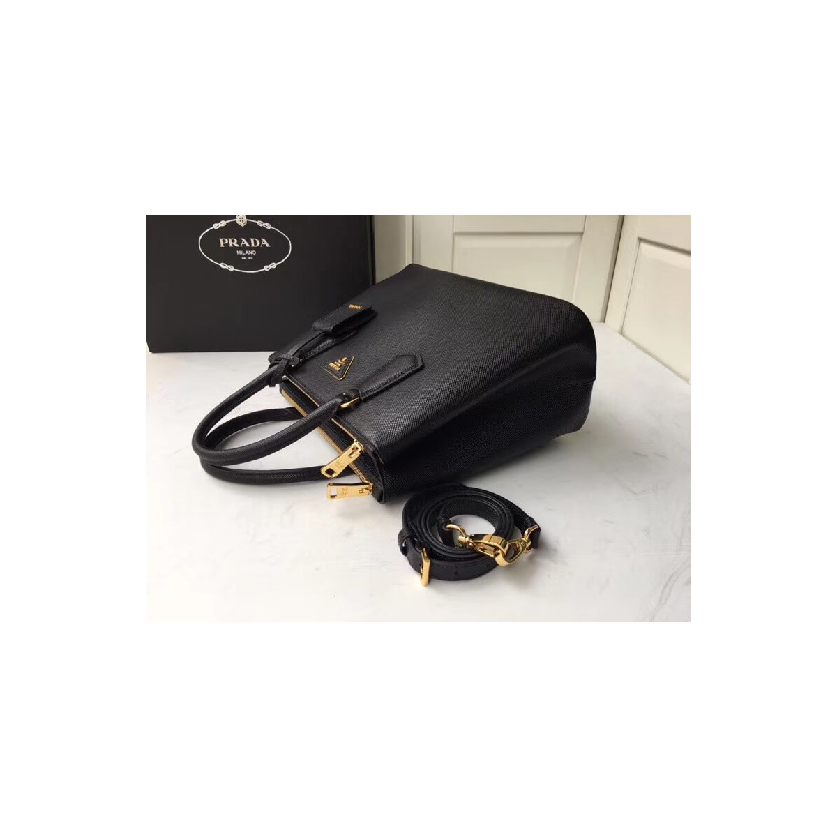 Prada Galleria Saffiano Leather Bag 1BA232