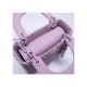 Dior Mini Lady Dior Bag in Ultramatte Cannage Calfskin M0505