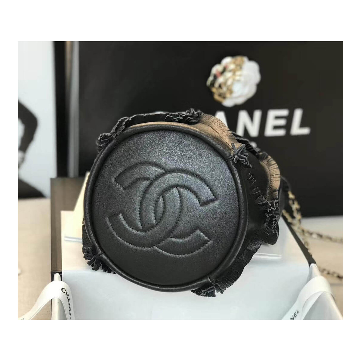 Chanel Drawstring Bag AS1503