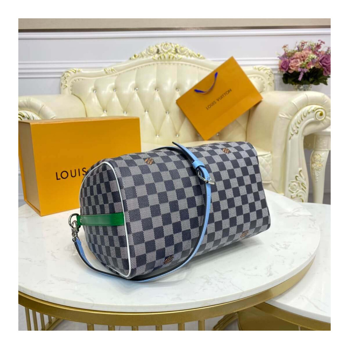 Louis Vuitton Damier Canvas Speedy Bandouliere 30 N40236