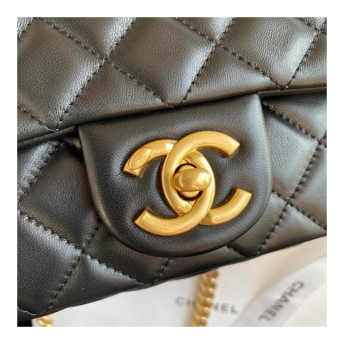 Chanel Resin Flap Bag AS2380