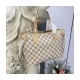 Louis Vuitton Damier Azur Neverfull PM N41362 Pink