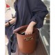 Celine Bucket Maillon Triomphe In Natural Calfskin 193043