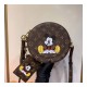 Louis Vuitton Monogram Mickey Print Round Bag M49986