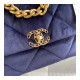 Chanel 19 Large Velvet Flap Bag AS1161