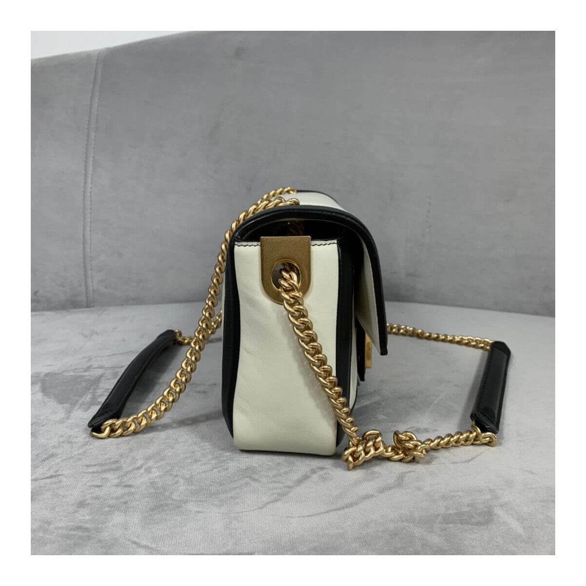 Fendi Baguette Chain Bag In Nappa Leather 8BR783