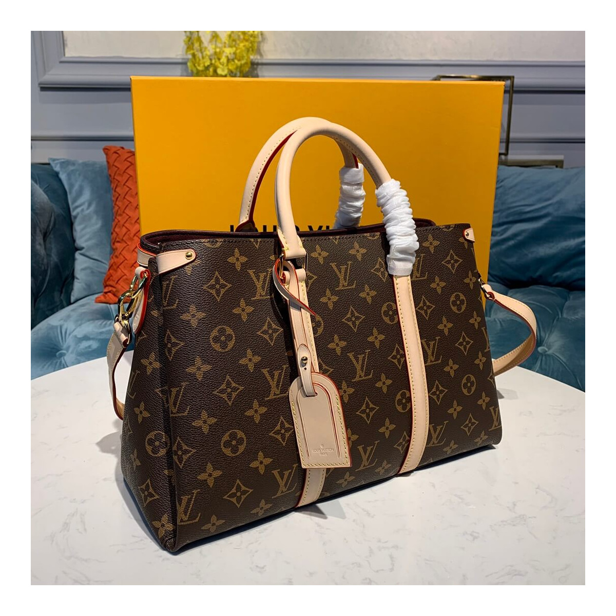 Louis Vuitton Monogram Canvas Soufflot MM M44816